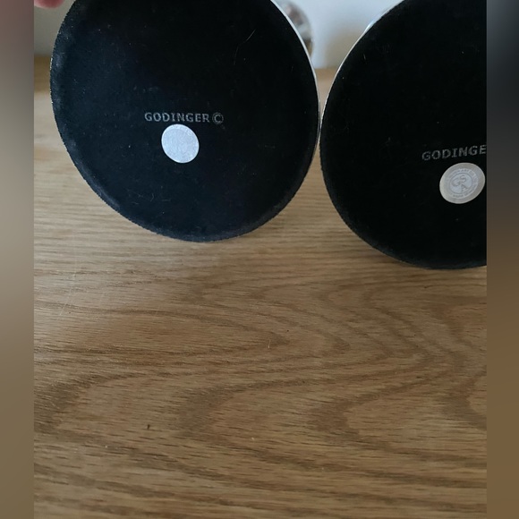 Vintage Godinger Hammered Silver Plate Candle Sticks - Picture 8 of 9